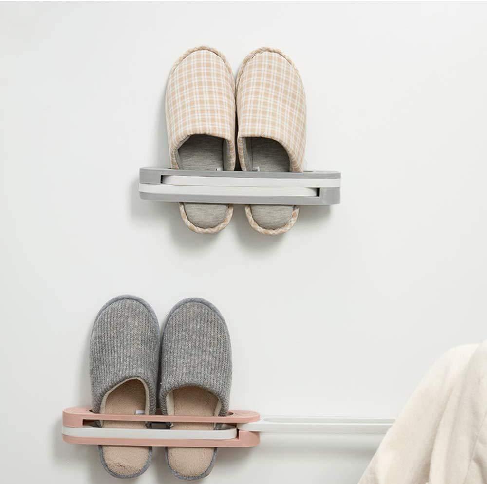 Multifunction Folding Slippersshoes Hanger Organizer Rack - Happy Price - Image 4
