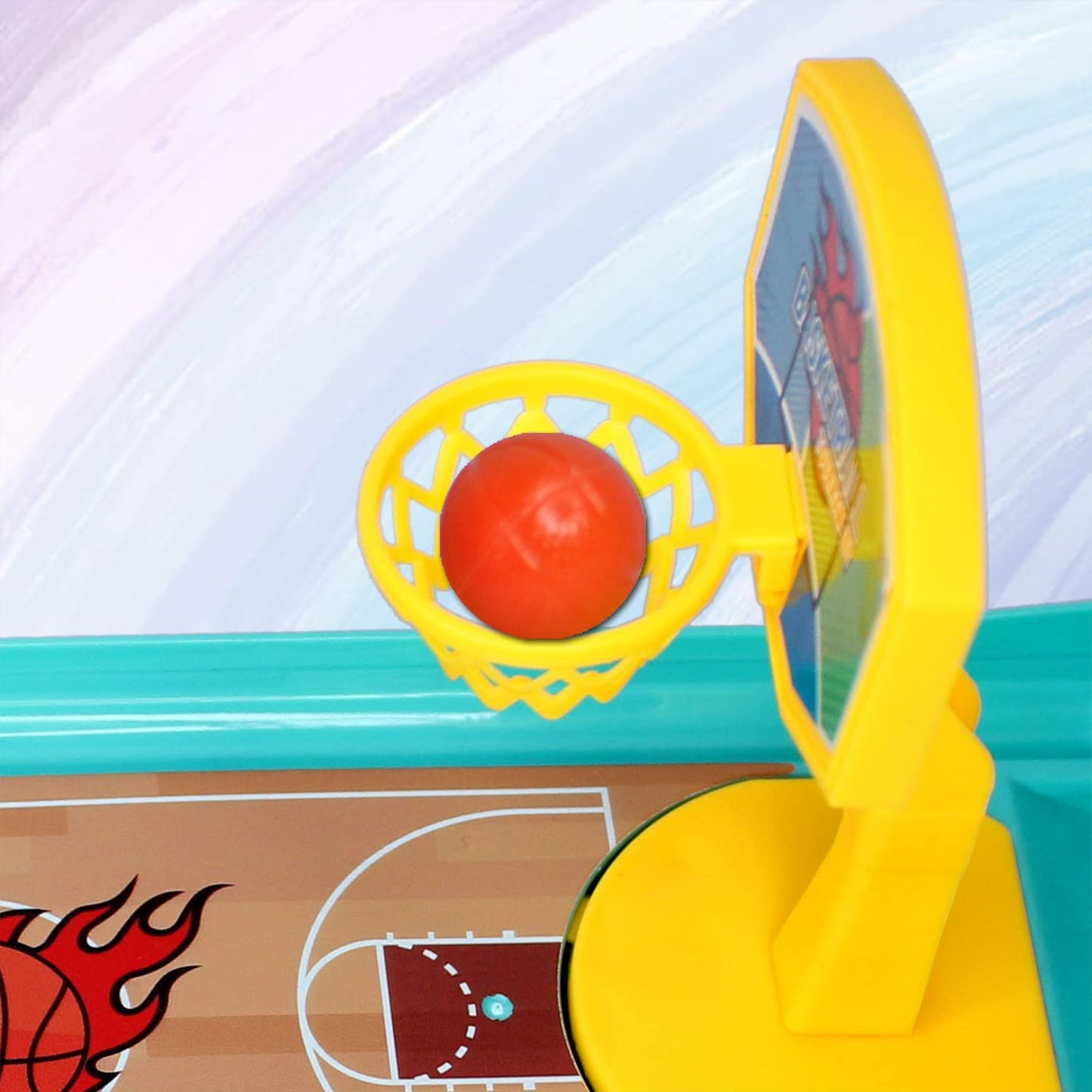 Mini Table Top Finger Basketball Game For Kids - Desktop Game For Kids  Adults Basketball Finger Bowling Game Fun Indoor Finger Bowling Game For Boys  Girls Family Board Game - Happy Price - Image 5