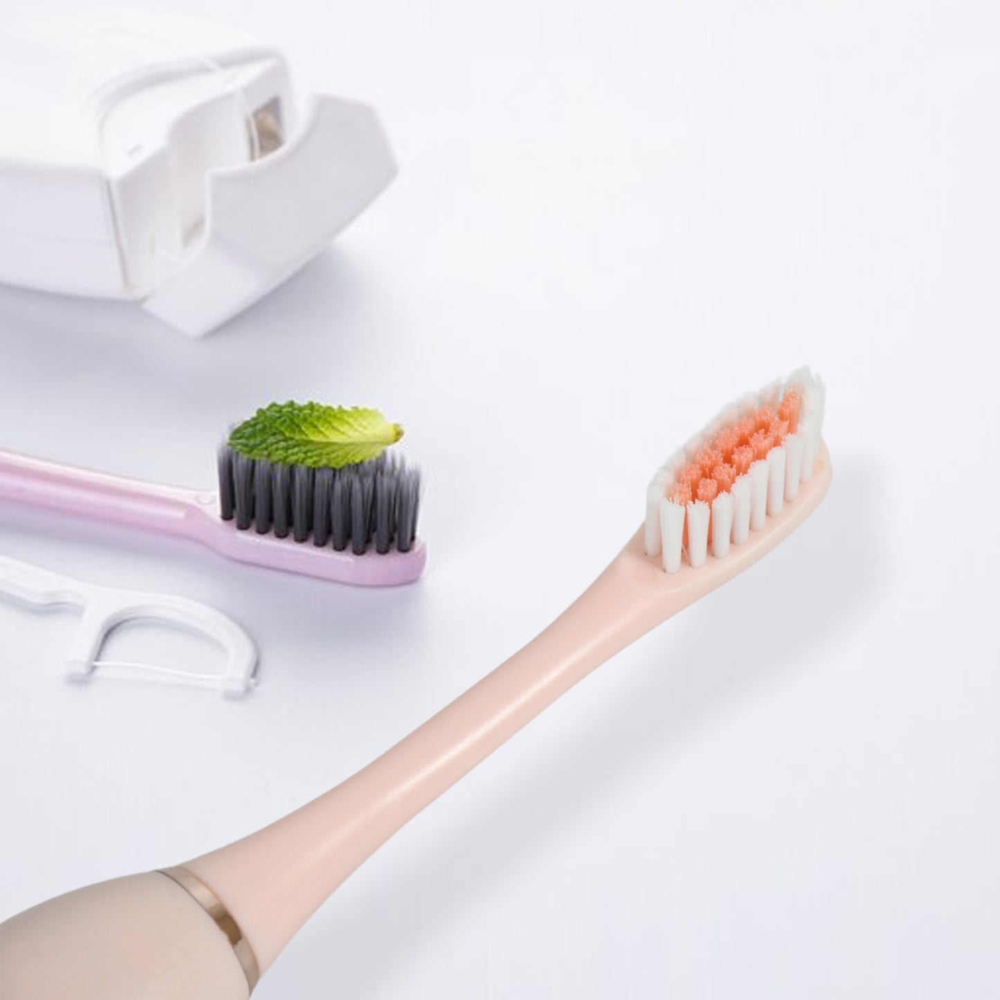 Electric Toothbrush For Adults And Teens Electric Toothbrush Deep Cleansing Toothbrush With Extra Brush Heads - Happy Price - Image 4