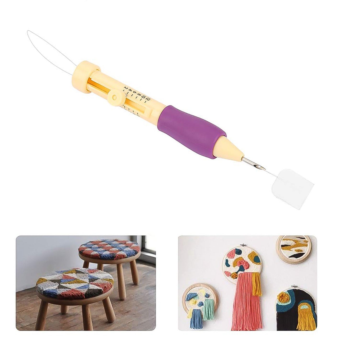 Punch Needle Diy Craft Punch Needle Set (1 Set) - Happy Price - Image 5