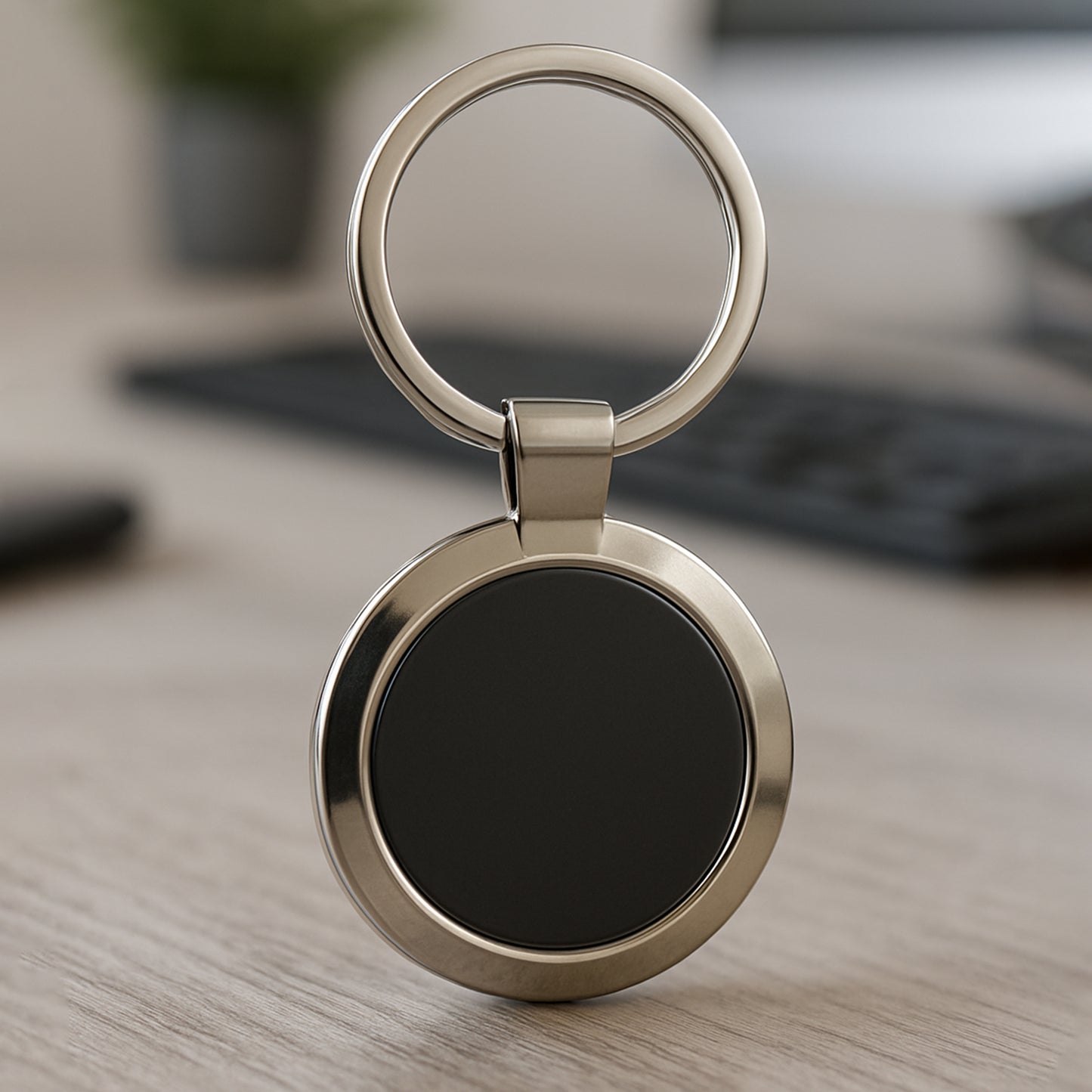 Premium Round Shape Metal Keychain (1 Pc) - Happy Price - Image 5
