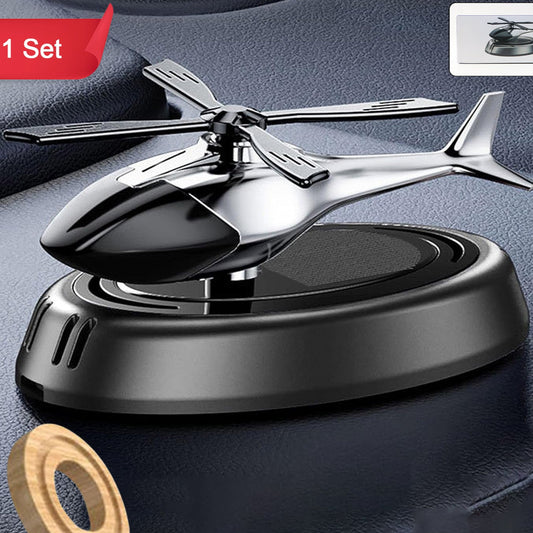 Car Dashboard Perfume Diffuser With Rotating Blades (1 Set) - Happy Price - Image 1