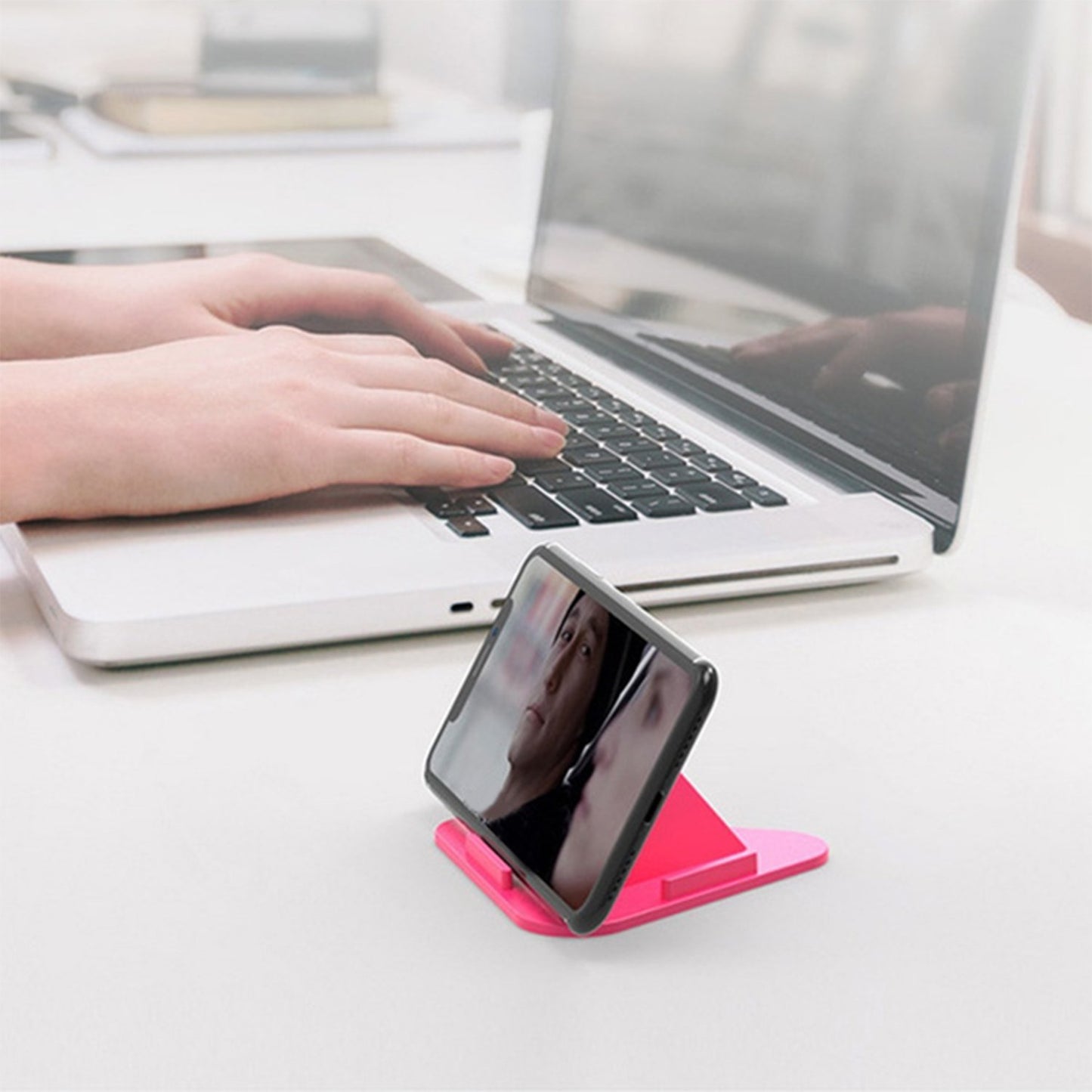 Pyramid Mobile Stand With 3 Different Inclined Angles - Happy Price - Image 2