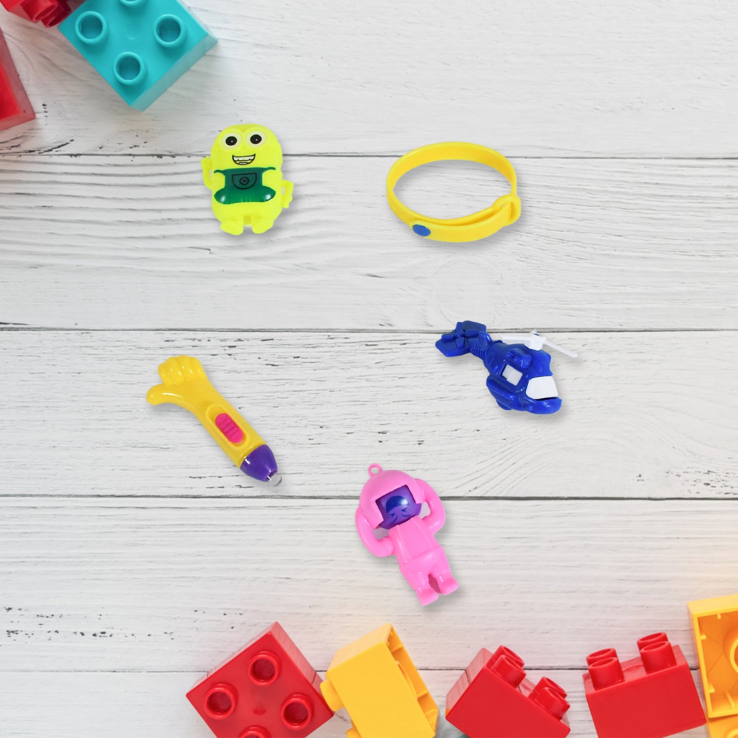 5pc Toy Combo Kids Best Gift Set Combo Attractive  Unique Toy Combo 5pc Colorful Toy Combo With Potli Bag - Happy Price - Image 2