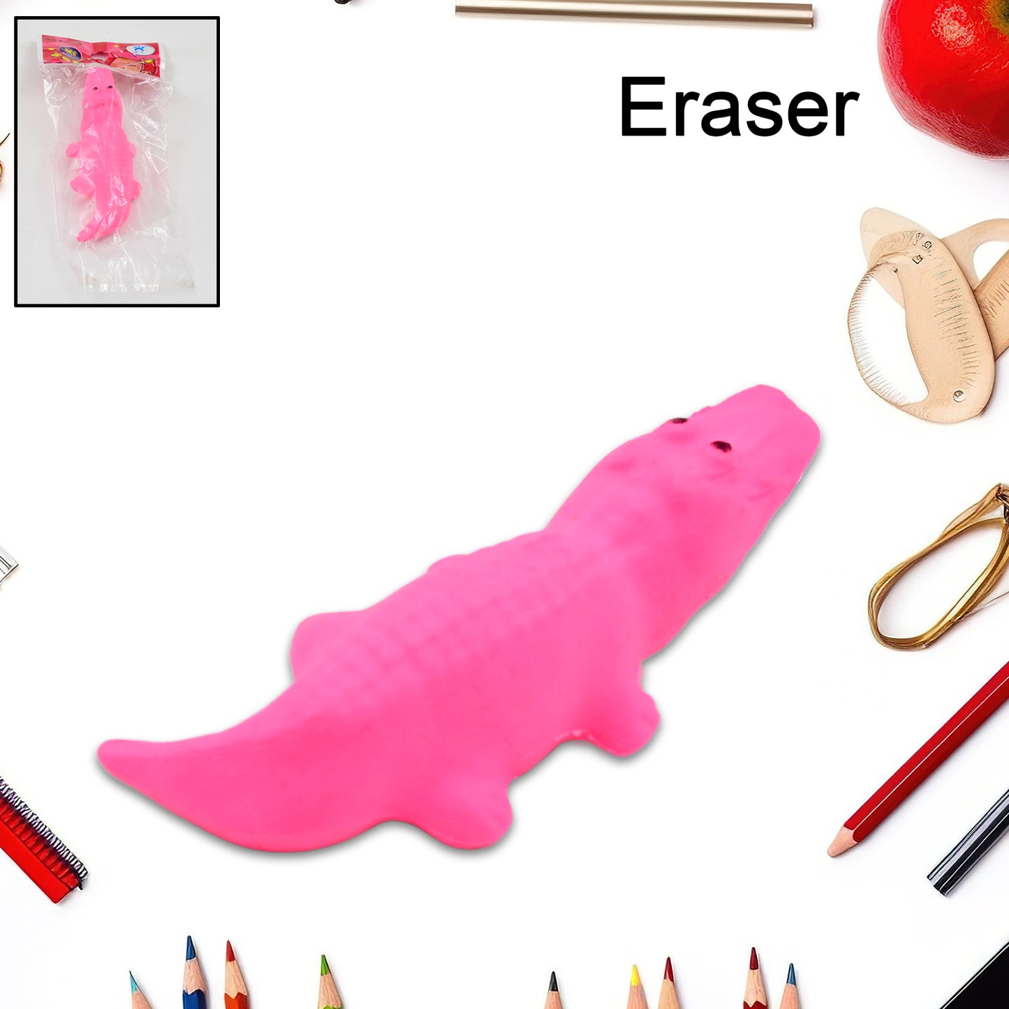 Animal Design Eraser (1 Pc  Mix Design) - Happy Price - Image 6