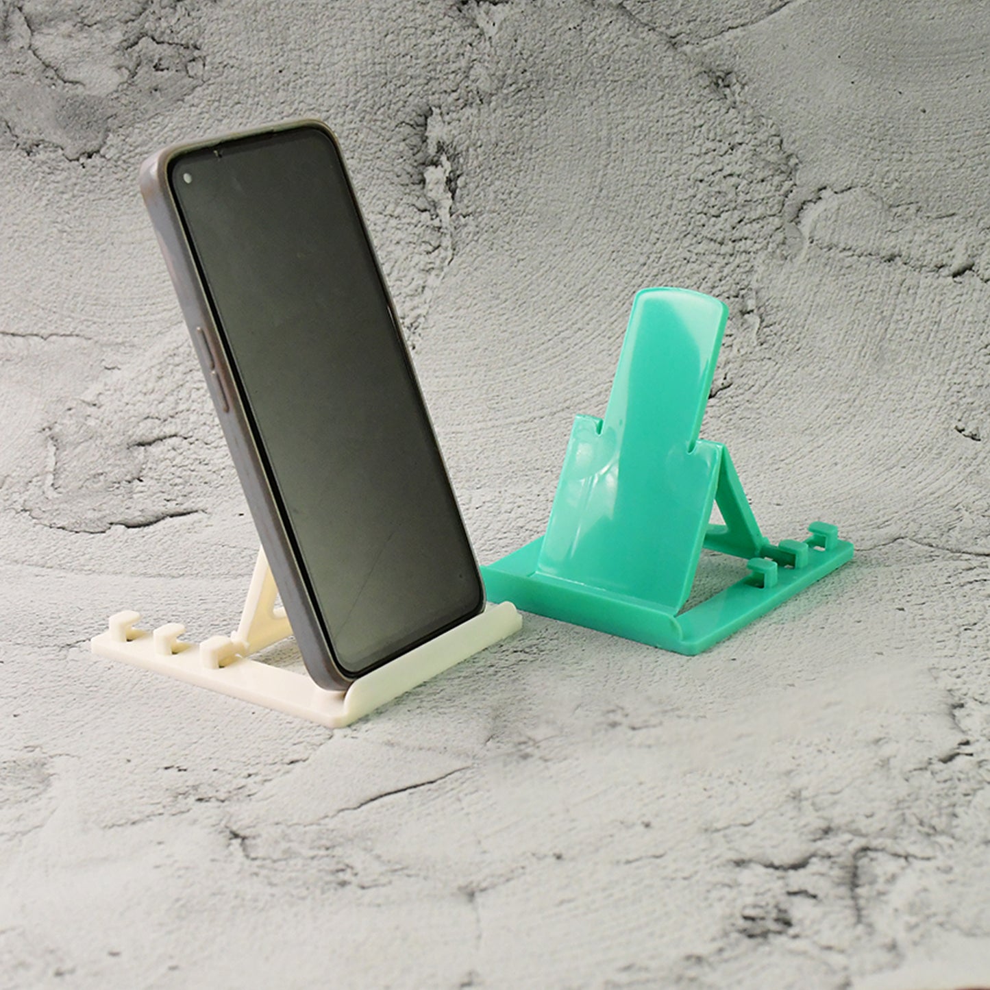 Foldable Mobile Stand Holder for Smartphones & Tablets (2 Pc, Assorted Colors)