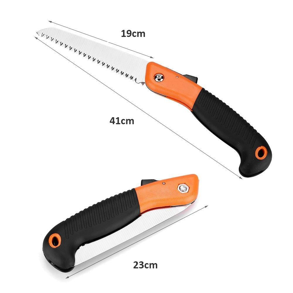 180mm Folding Hand Saw for Pruning, Camping & Wood Cutting - Happy Price - Image 5