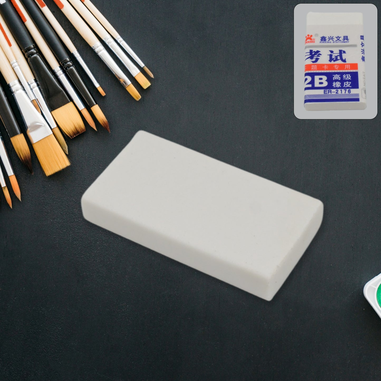 Fancy  Stylish Eraser (1 Pc  Mix Design) - Happy Price - Image 2