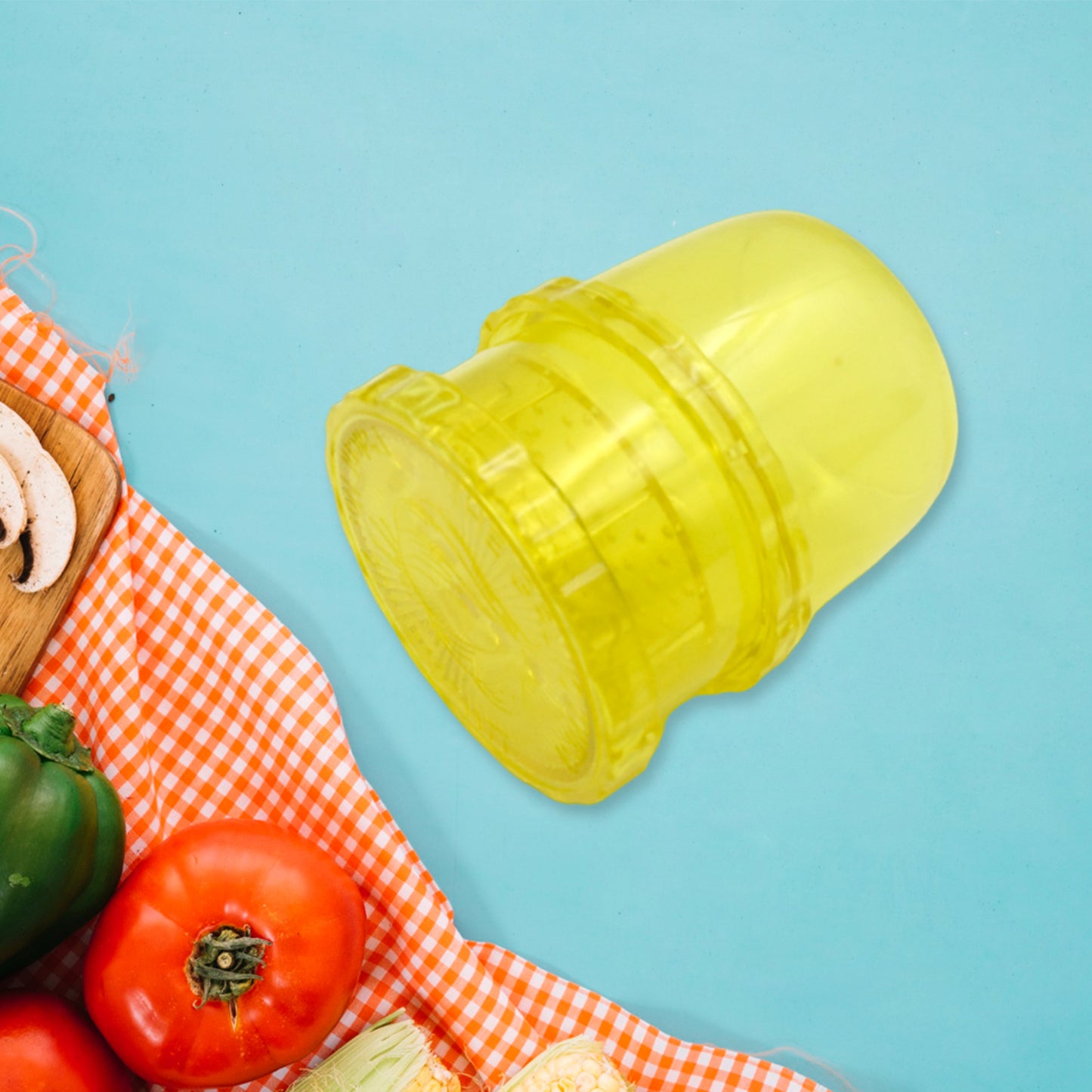 Multi-function Grinding Machine 2 In 1 Portable Manual Citrus Juicer For Grind Ginger And Garlic Slurry Fruit Squeezer Squeeze Soy-bean Milk Vegetable Salad. Juice Cup Child Healthy Life Potable Juicer Machine - Happy Price - Image 3