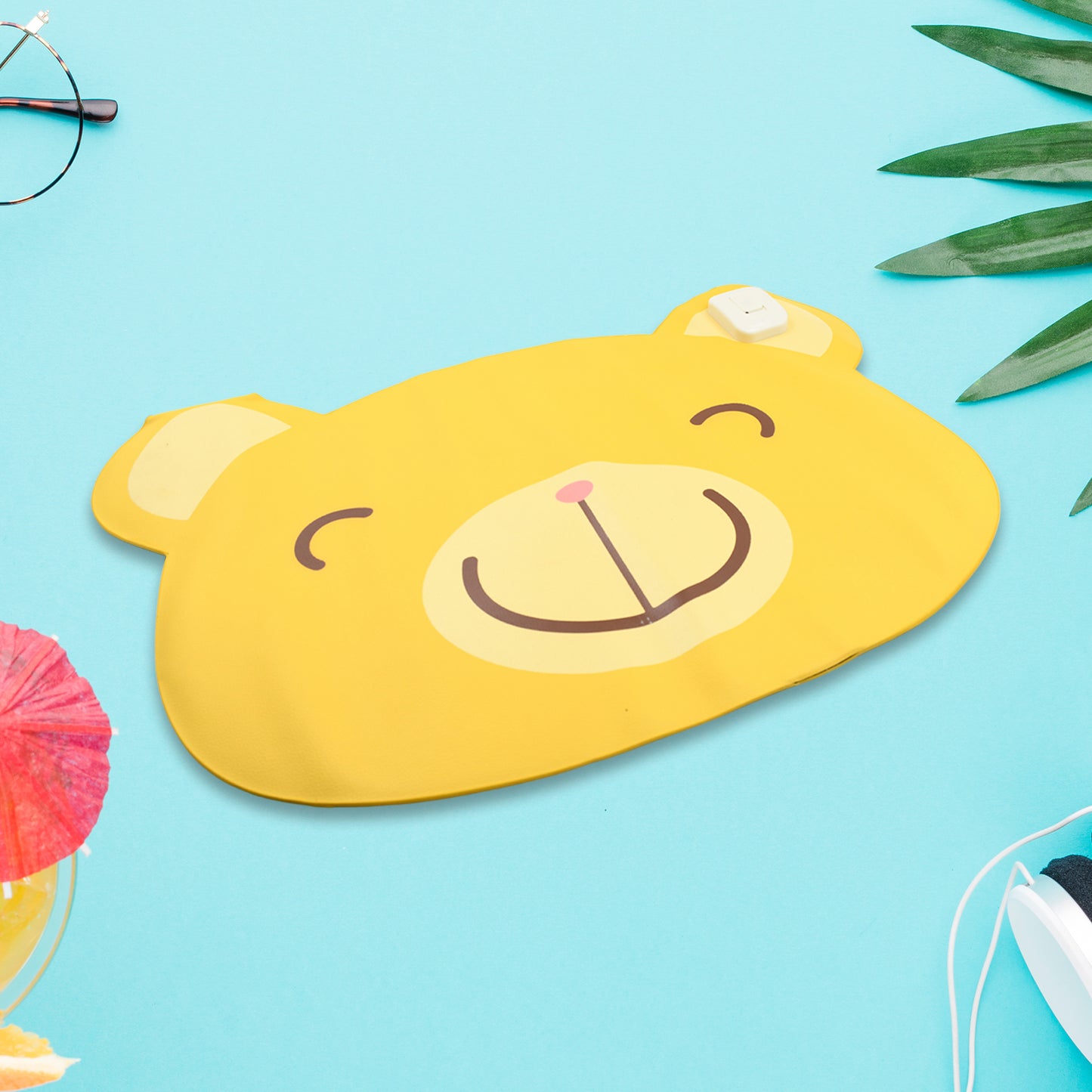 Electric Heat Mouse Pad Table Mat Heating Mouse Pad Keep Warm Hand For Office Computer Desk Keyboard Winter - Happy Price - Image 3