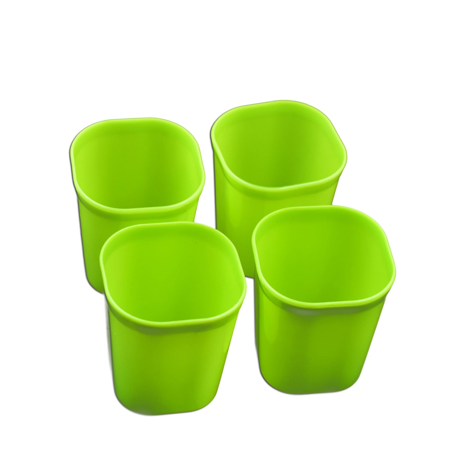 Plastic Drinking Glass Set For Drinking Milk Water Juice (Pack Of 4) - Happy Price - Image 6