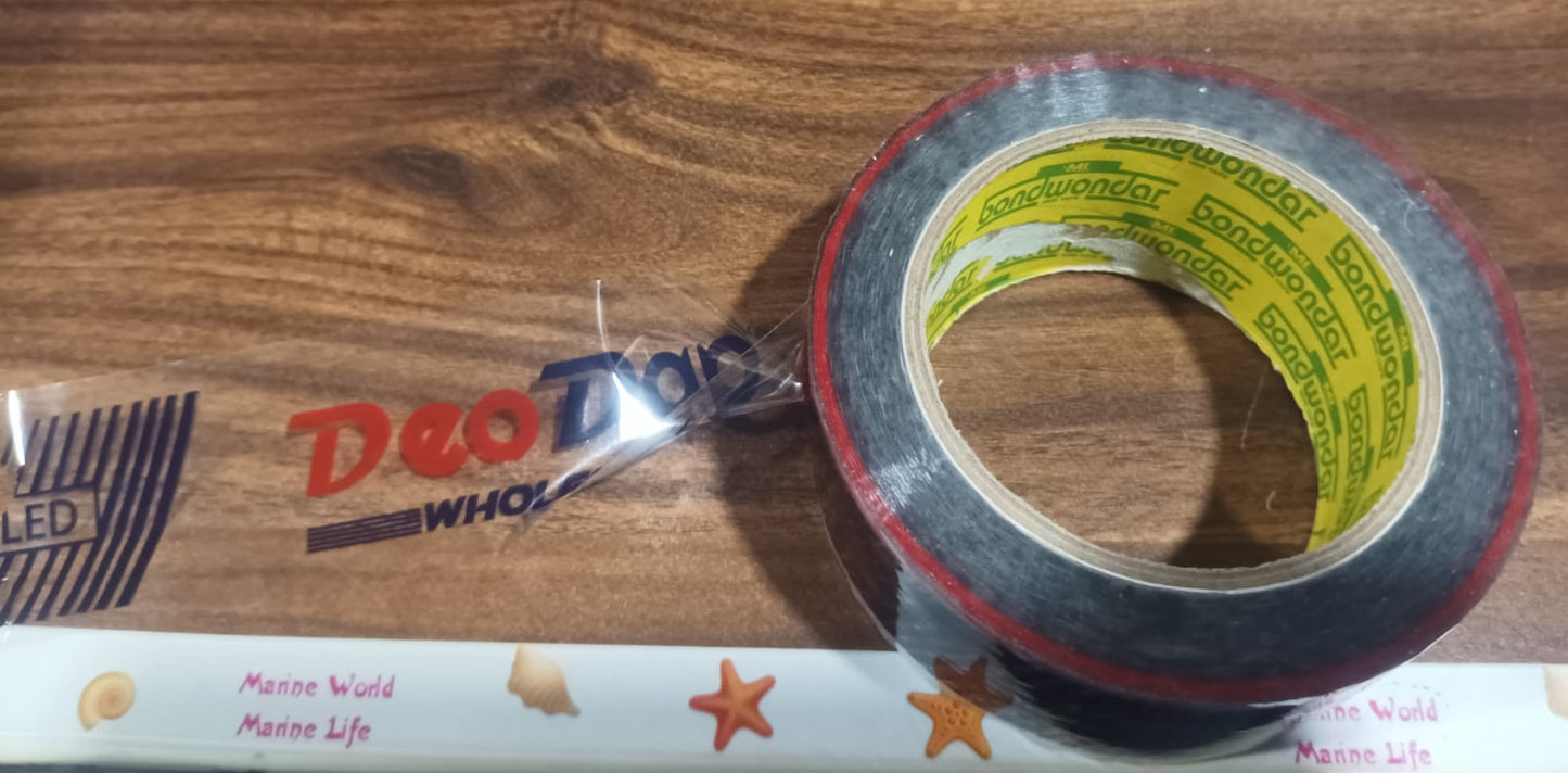 Deodap Printed Transparent Strong Adhesive Packaging Tape For Multipurpose Use Packing Adhesive Tape Office Product (2 Inch X 120 Mtr.) - Happy Price - Image 7