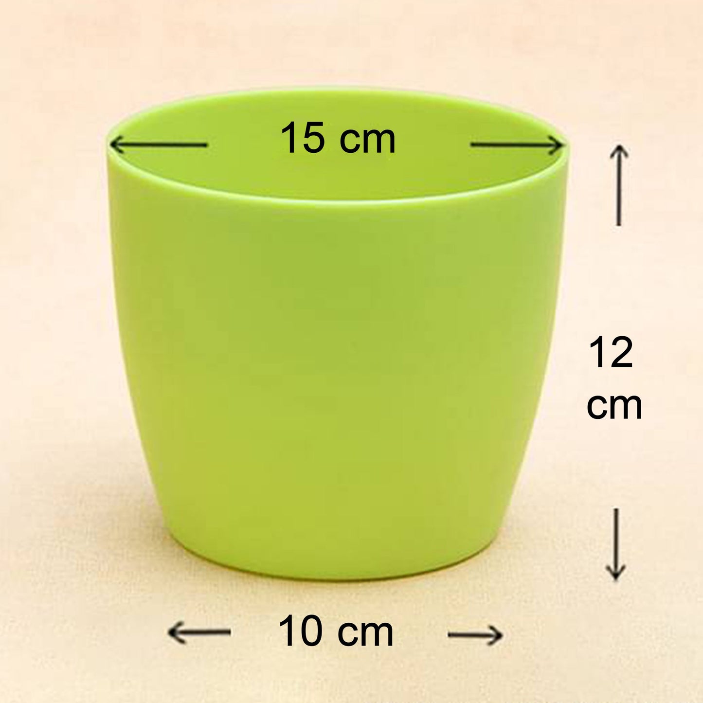 1191 Flower Pots Round Shape For Indooroutdoor Gardening - Happy Price - Image 5