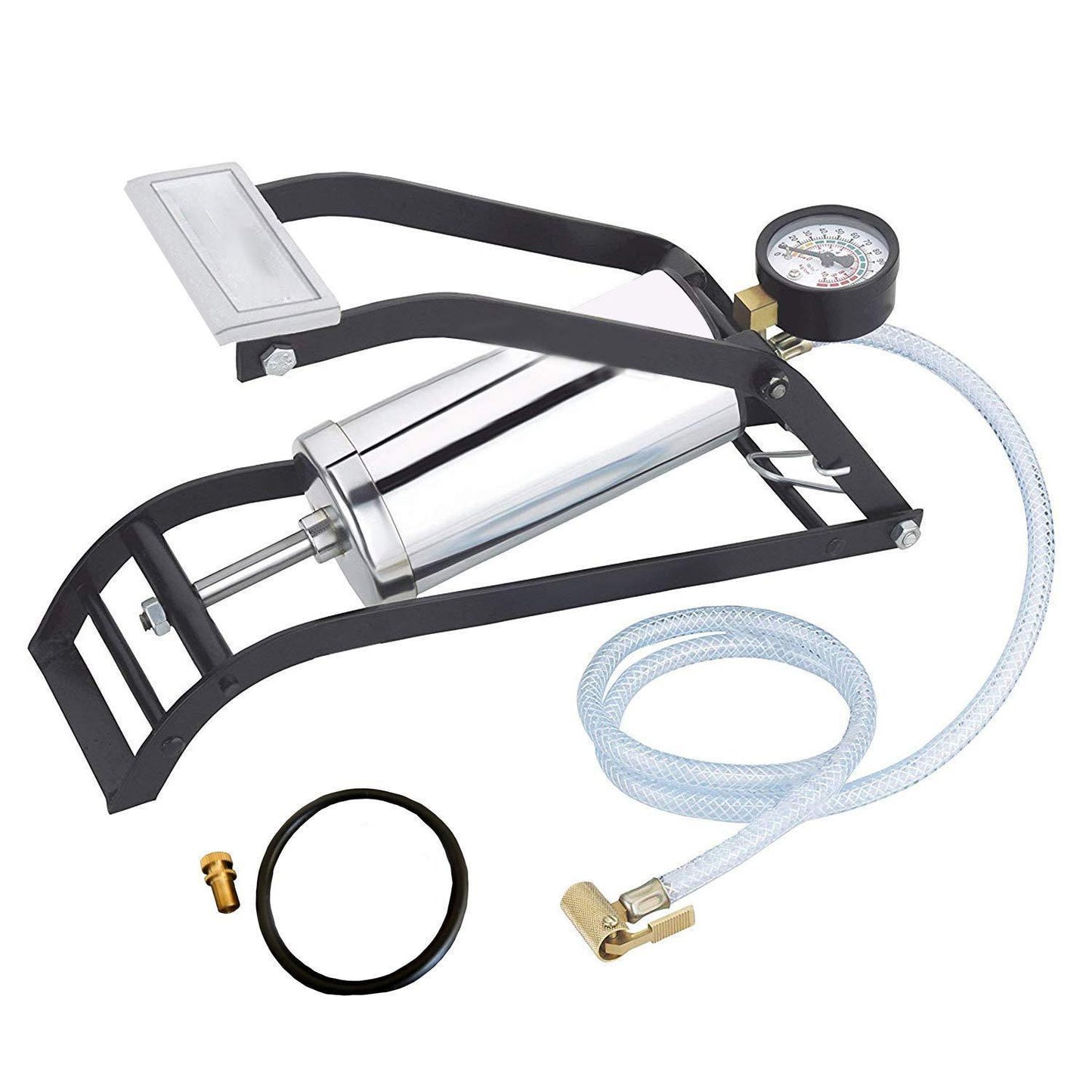 Heavy Steel Body Foot Pump - Happy Price - Image 1