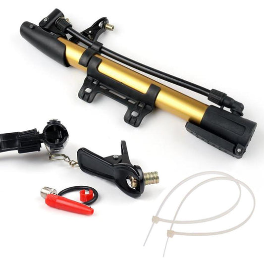 Aluminum Mini Bicycle Air Pump (Multicolor) - Happy Price - Image 1