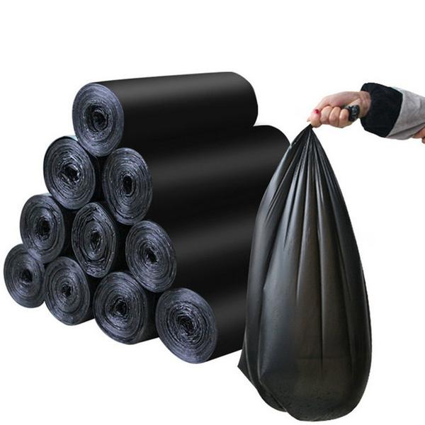 Garbage Bags Medium Size Black Colour (24 X 32) - Happy Price - Image 2