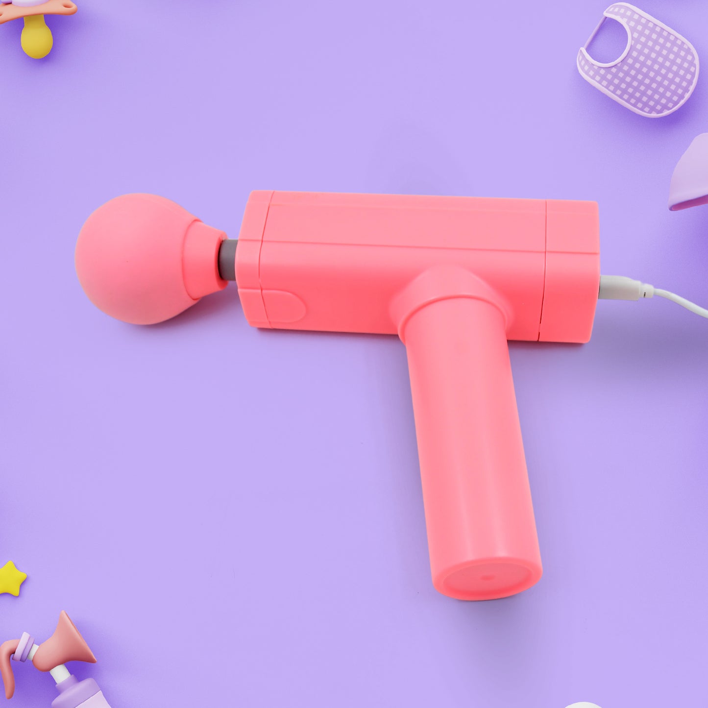 Massage Gun Deep Relax Powerful Muscle Massager Usb Chargeable (1 Pc) - Happy Price - Image 5