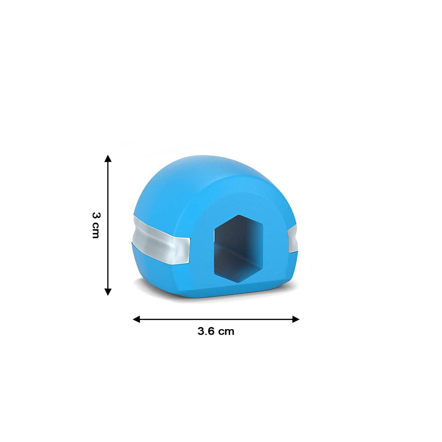 Cn Blue Jaw Exerciser Used To Gain Sharp And Chiselled Jawline Easily And Fast. - Happy Price - Image 4