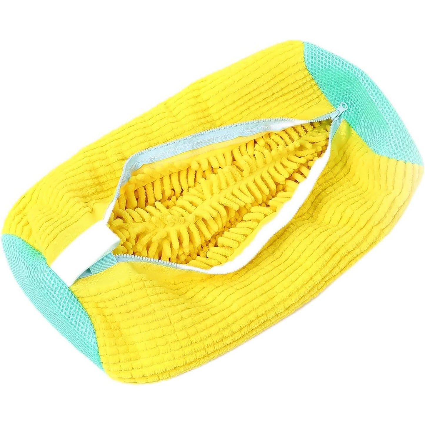 Shoe Cleaning Mop Cover With Microfiber Chenille Lining  Zipper (1 Pc) - Happy Price - Image 2