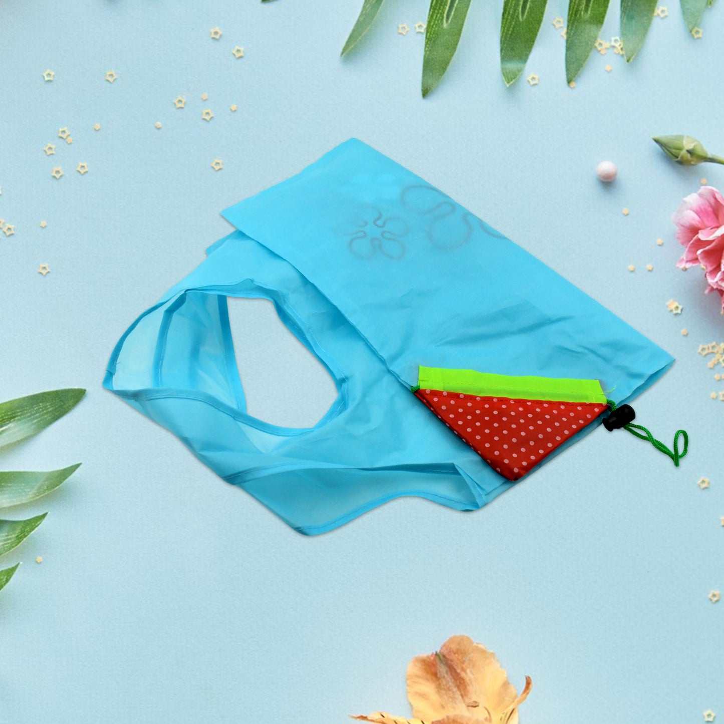 Reusable Grocery Bags - Reusable Bags With Handles - Washable Reusable Shopping Bags Foldable - Happy Price - Image 4