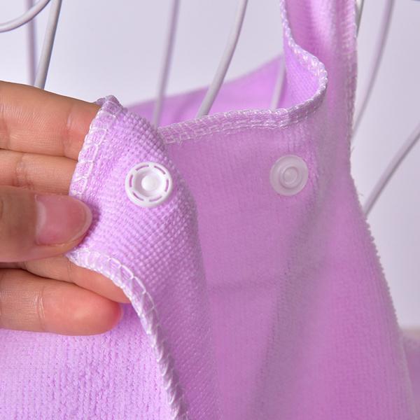 1453a Soft Cotton Bathrobe For Girls  Women  Bath Robe Towel For Women Quick Dry Dress Towel For Ladies. - Happy Price - Image 4