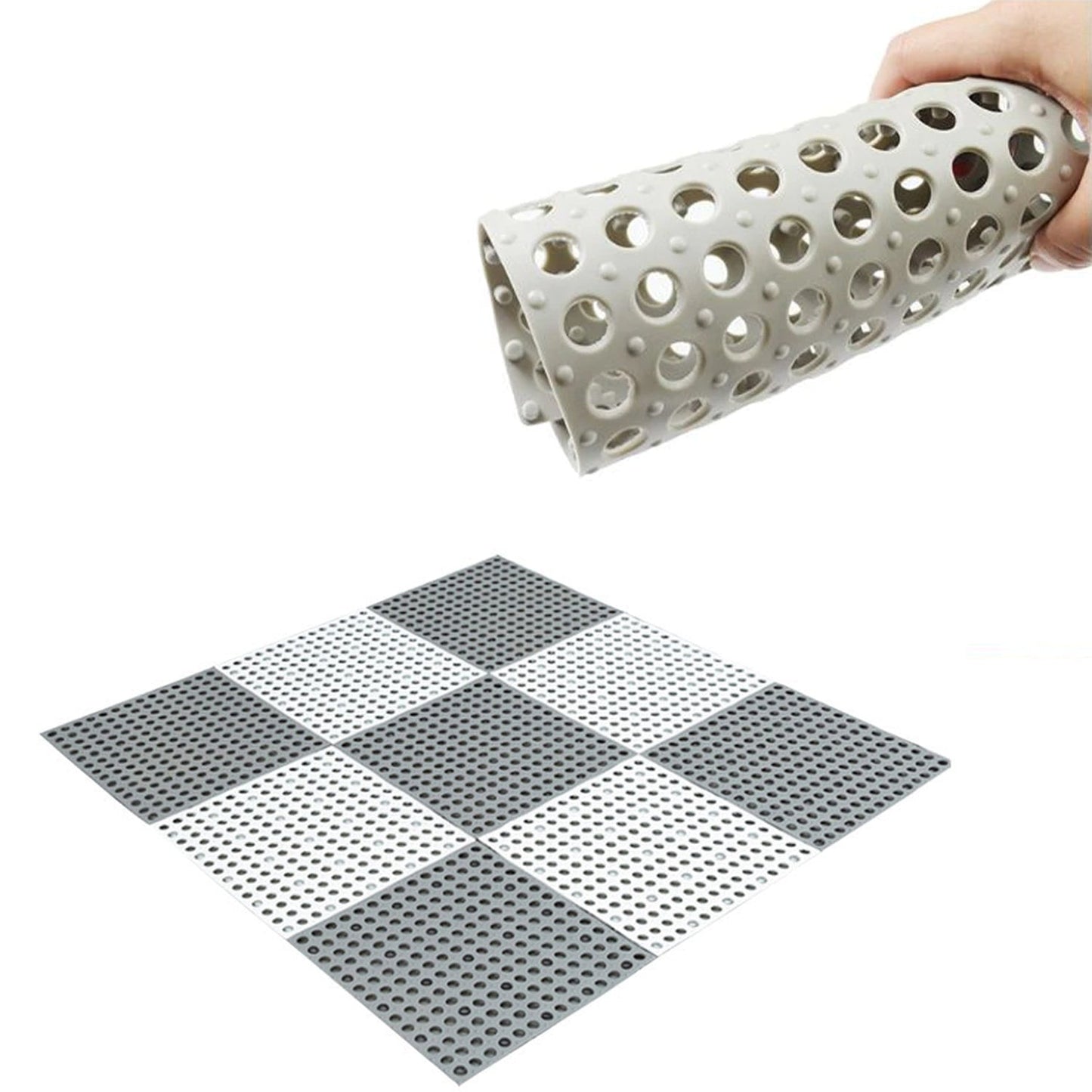 Bath Anti Slip Mat Used While Bathing And Toilet Purposes To Avoid Slippery Floor Surfaces. (Pack Of 6) - Happy Price - Image 6