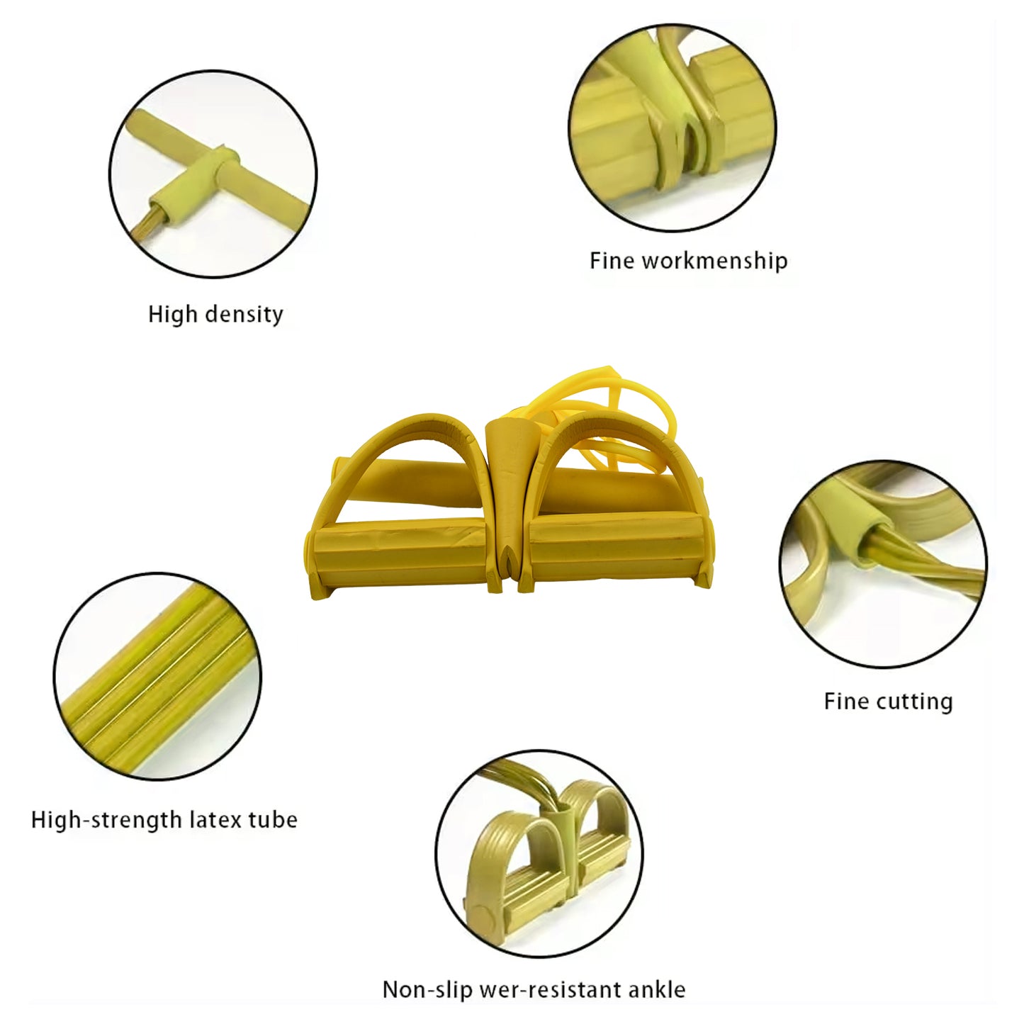Extra Strong Pull String Body Building Training Pull Rope Rubber Exerciser - Happy Price - Image 6