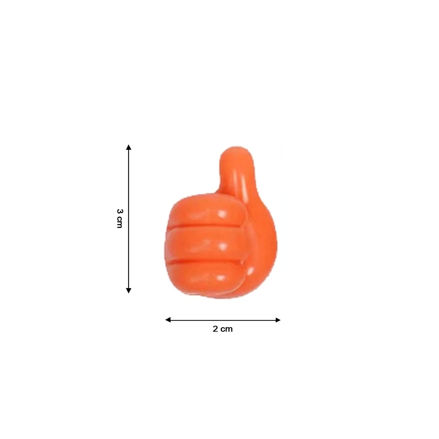 Multifunctional Multi Functional Hand Shape Wall Clip Hanger Keys Cable Holder - Happy Price - Image 4