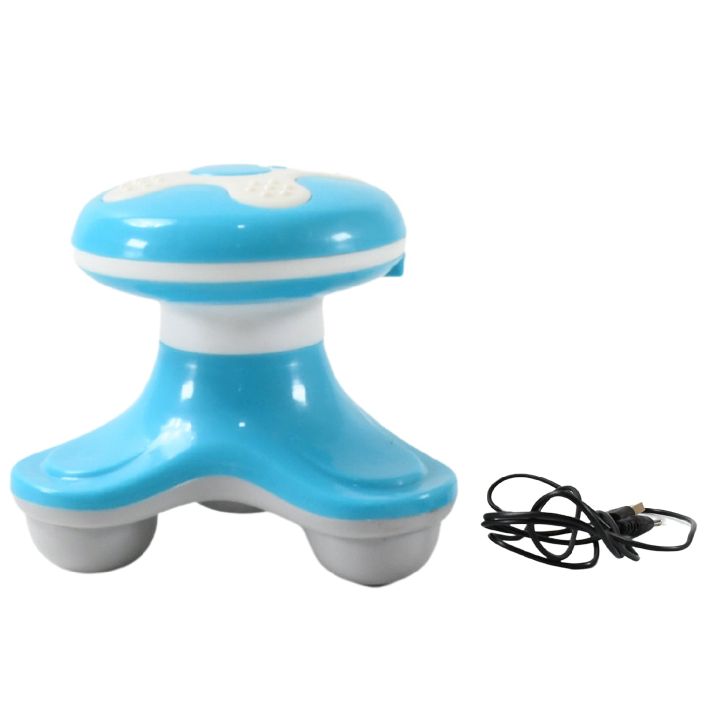 Multifunctional Mini Massager Triangle Electric Usb Massager Automatic Switch Relieve Fatigue As A Gift (1 Pc  Battery Not Included) - Happy Price - Image 4