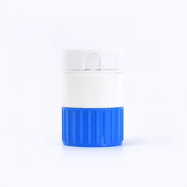 4-in-1 Layer Multipurpose Plastic Portable Pocket Size Tablet Medicine Cutter Divider With Partitioned Storage And Crusher Grinder Powder - Happy Price - Image 3