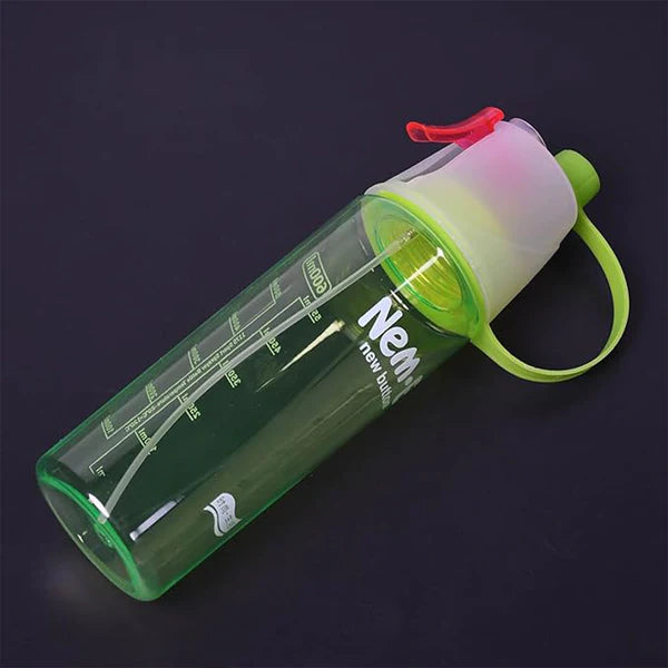 Plastic 2 In 1 Mist Spray Water Bottle (Multicolour  600 Ml  1 Pc) - Happy Price - Image 5