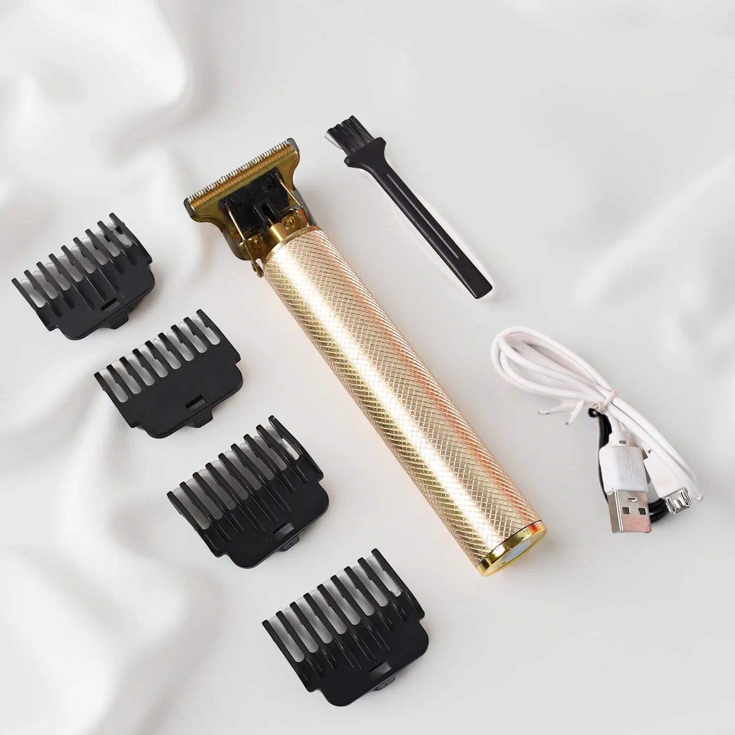 Hair Trimmer For Men Hair Style Trimmer Professional Hair Clipper Electric Shaving Machine Dry Shaving For Men - Hair Shaving And Trimming Beard With 4 Adjustable Blade Clipper - Happy Price - Image 5