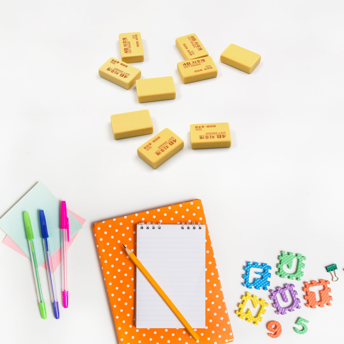 Pencil Eraser Professional 4b Drawing Eraser Art Soft Eraser For School Office (60 Pc Pack) - Happy Price - Image 3