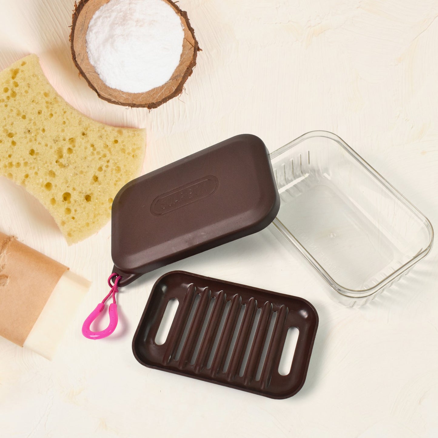 Bathroom  Travel Plastic Soap Box With Lid (1 Pc) - Happy Price - Image 5
