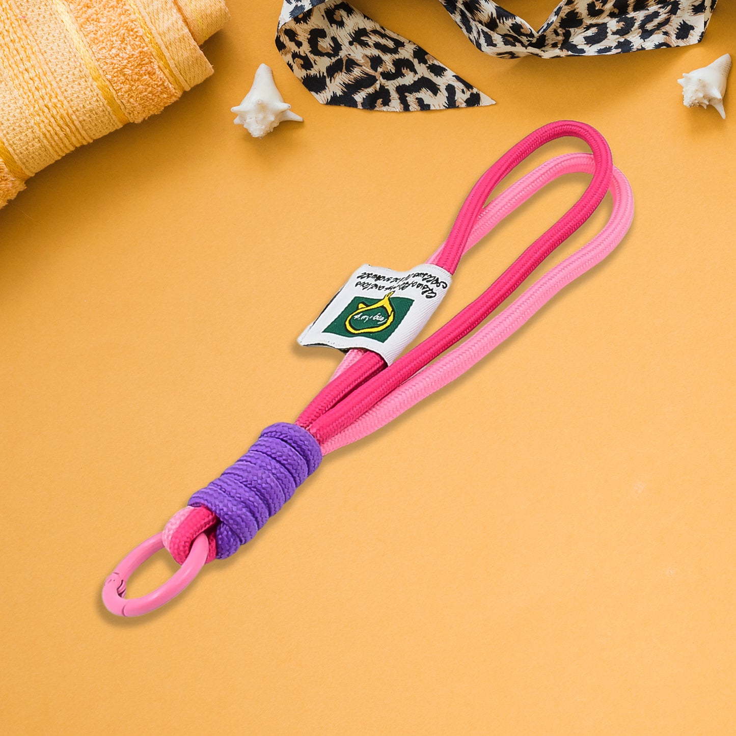 Multipurpose Hand Wrist Strap Lanyardwith Cellphone Phone Strap (1 Pc  7 Inch  Multicolor) - Happy Price - Image 3