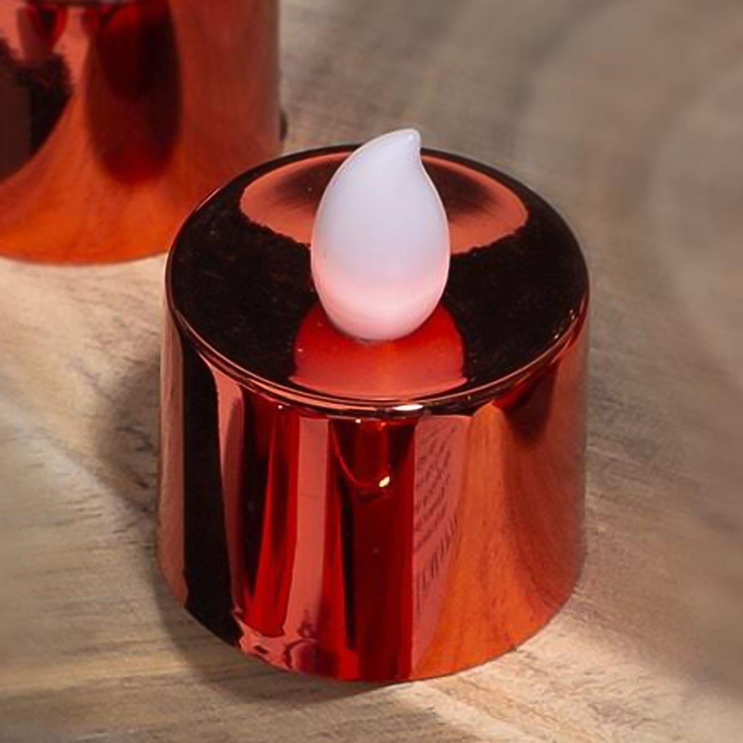 LED Diya Tea Lights - 6 Pcs Set, Flameless Electric Candles for Home Decor - Happy Price - Image 4