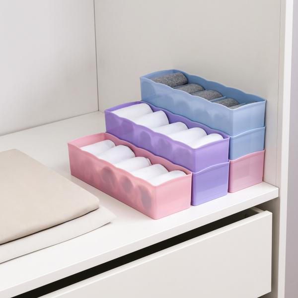 Dividers Tray Organizer Clear Plastic Bead Storage Tray (Multicolour) - Happy Price - Image 3