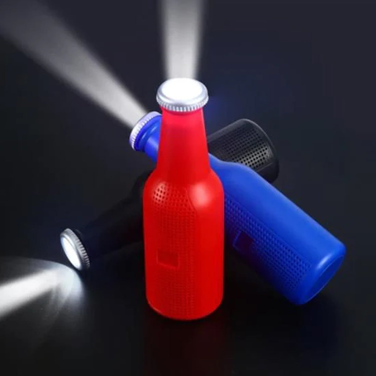 Bottle Shape Bluetooth Speaker And Weatherproof Enhanced Wireless Usb Rechargeable Calling  Fm  Aux  Usb  Sd Card Support Portable Bluetooth Speaker With Rich Deep Bass - Happy Price - Image 6