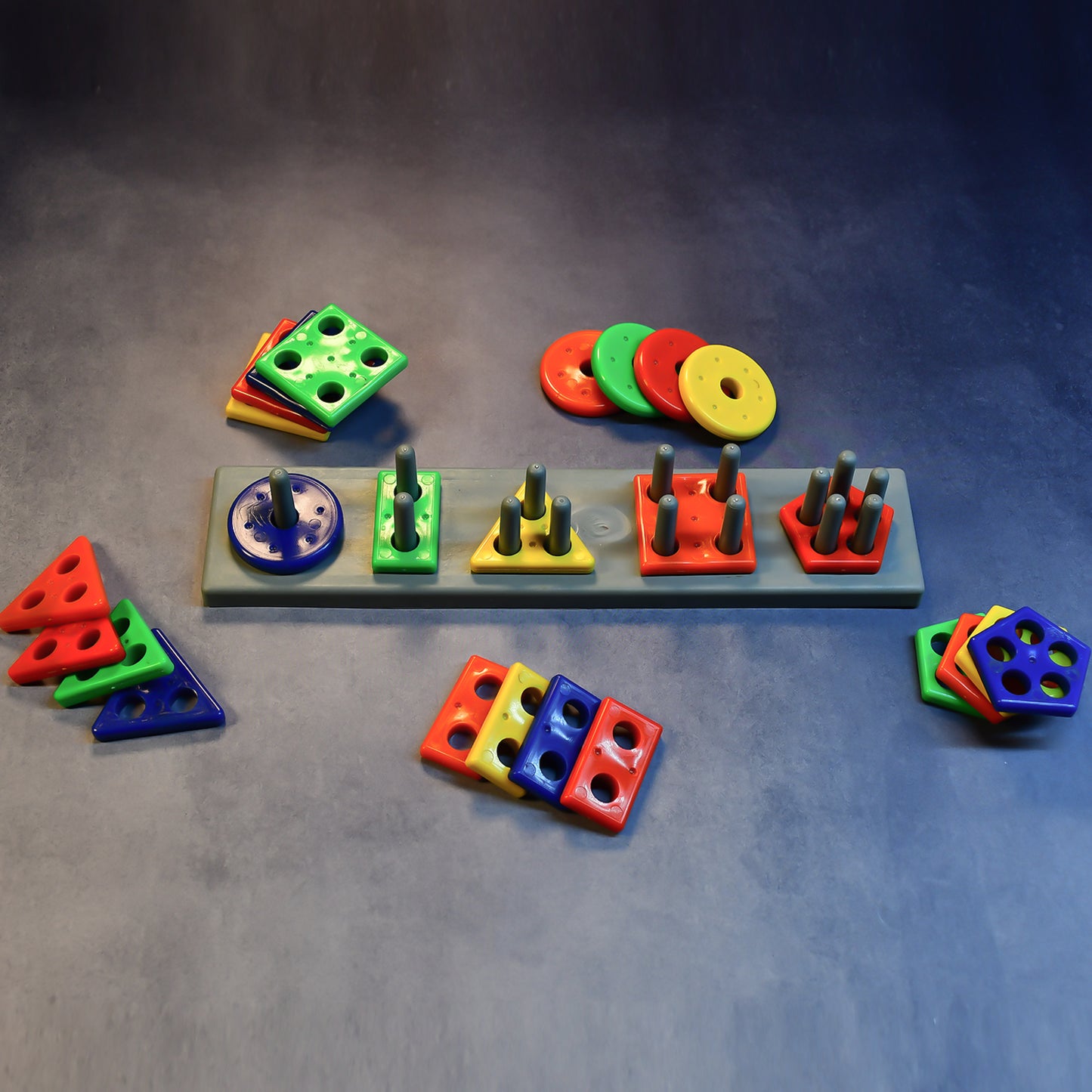 Geometric Brick - 5 Angle Matching Column Blocks For Kids - Preschool Educational Learning Toys. - Happy Price - Image 6