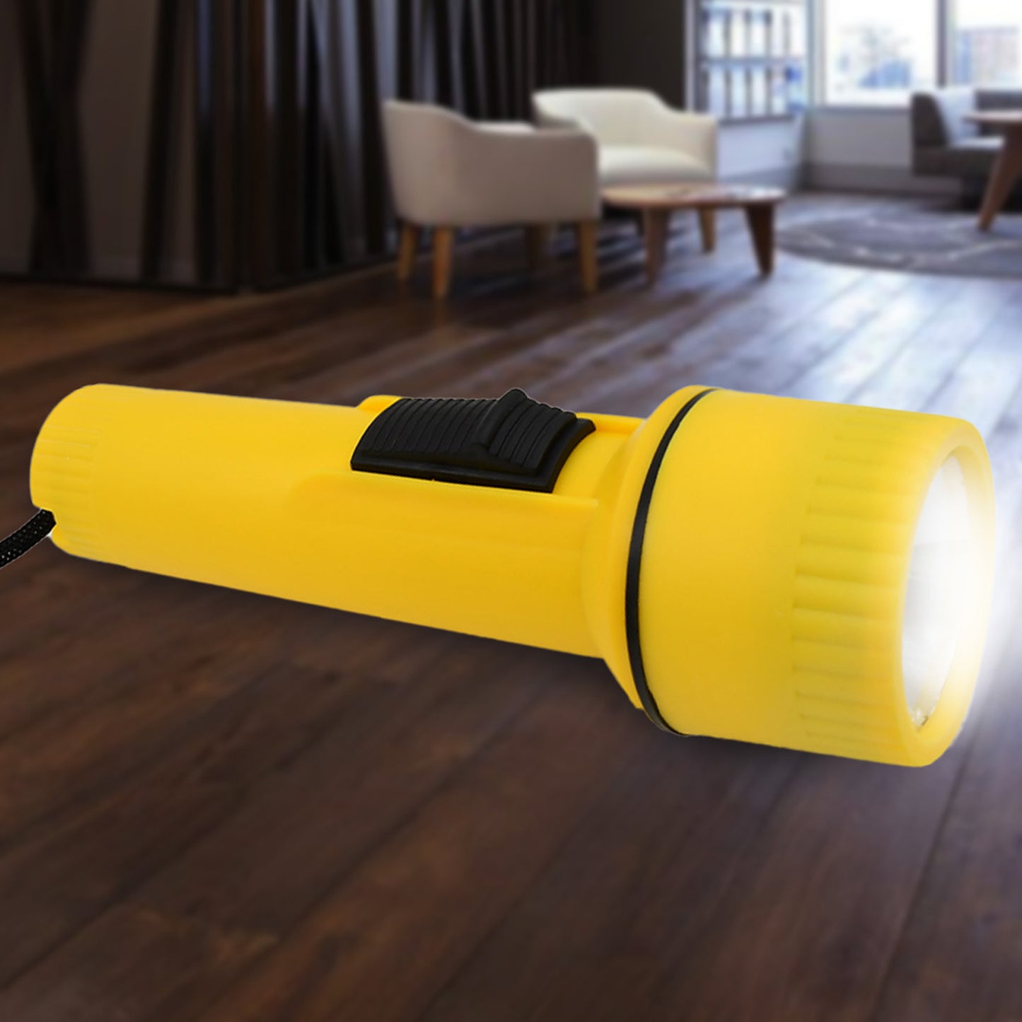 Bigled Flashlights  Torch Light Battery Operated (1 Pc  Battery Not Included) - Happy Price - Image 2