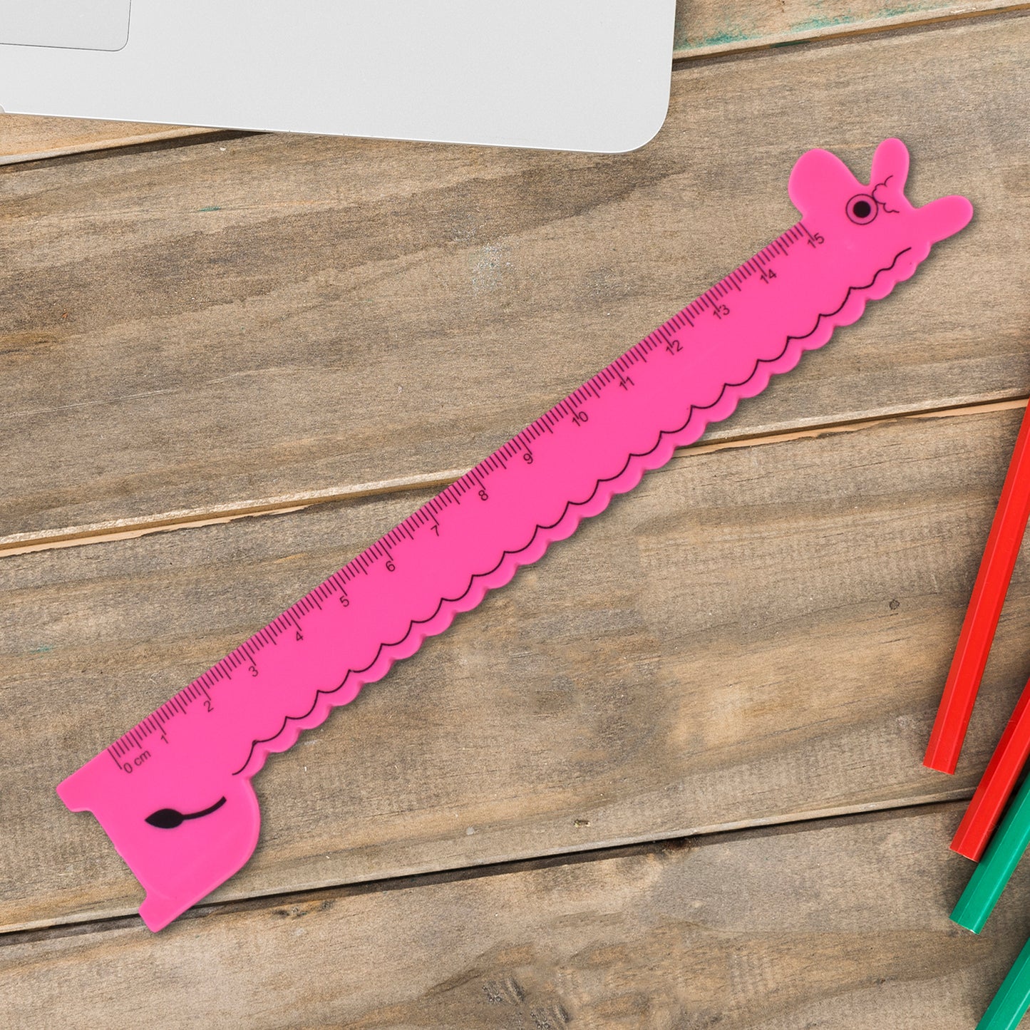 Cute Cartoon Giraffe Ruler  Scale Meter Ruler  Triangle Ruler (4 Pc Set) - Happy Price - Image 3