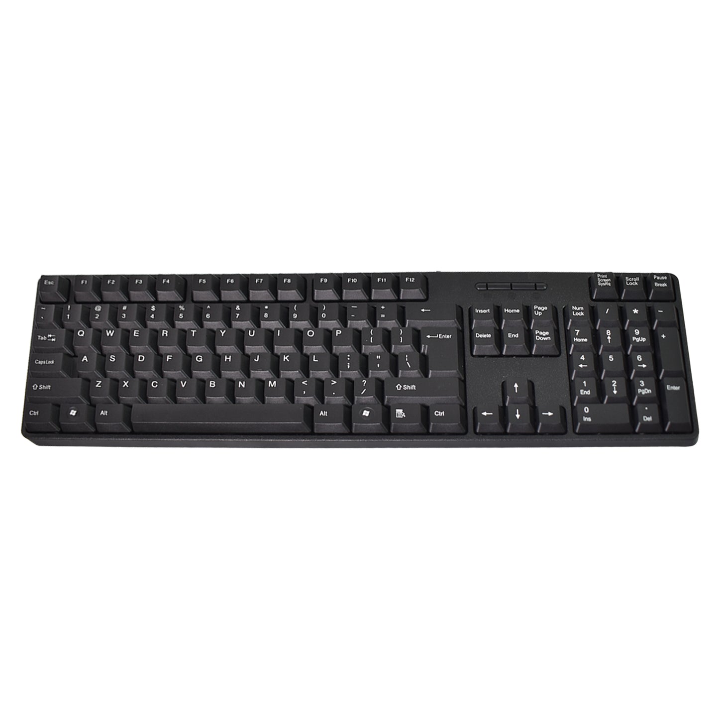 Wired Usb Keyboard 107 Keys  Mouse Set (2 Pc Set) - Happy Price - Image 4