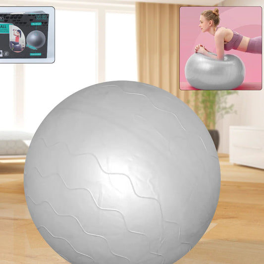 Heavy Duty Gym Ball Non-slip Stability Ball With Foot Pump For Total Body Fitness - Happy Price - Image 1