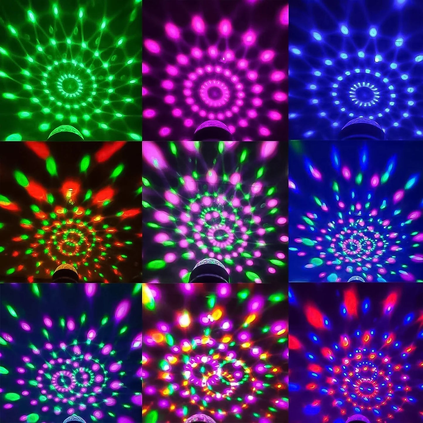 Party Lights Dj Stage Light Disco Ball Light Usb Charging Party Stage Lamp Party Light For Home Bar Car Wedding Holiday Party Party Gift Kids Birthday - Happy Price - Image 4