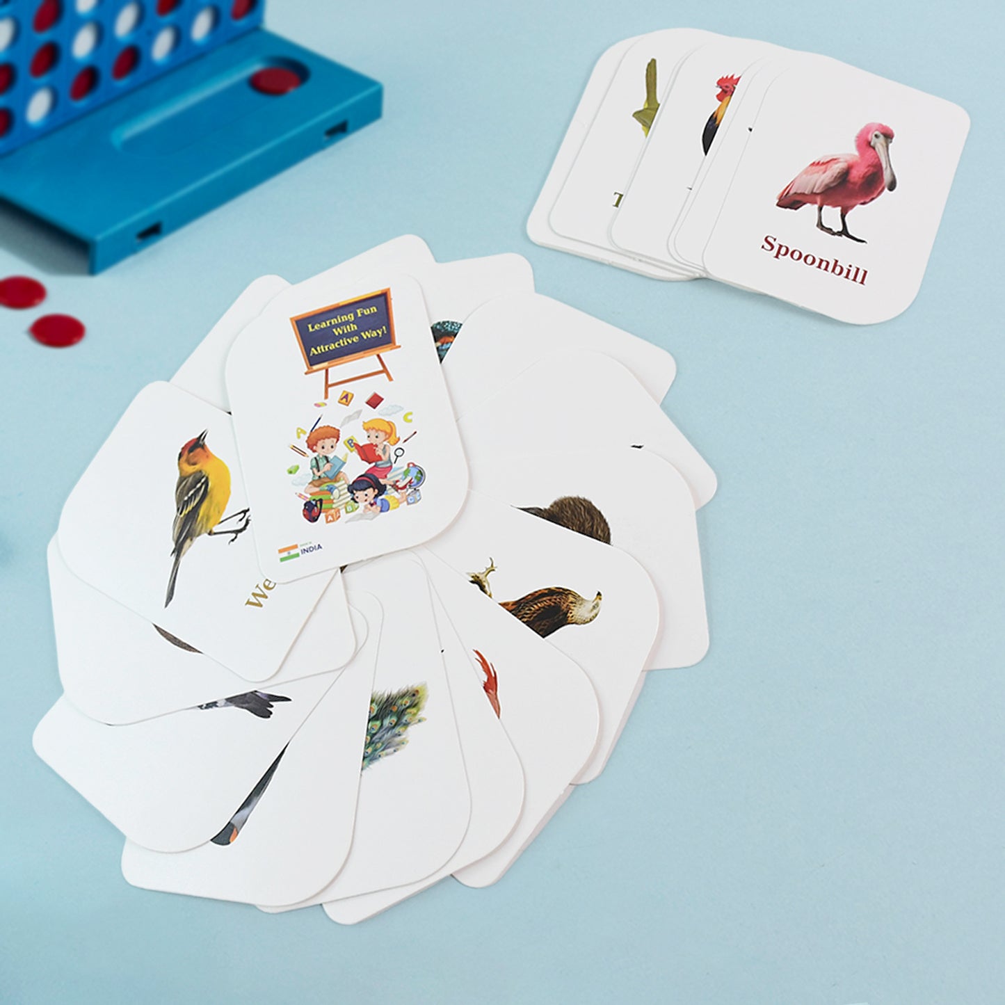 Kidkraft Early Learner Educational Flashcards  32 Birds - Happy Price - Image 6
