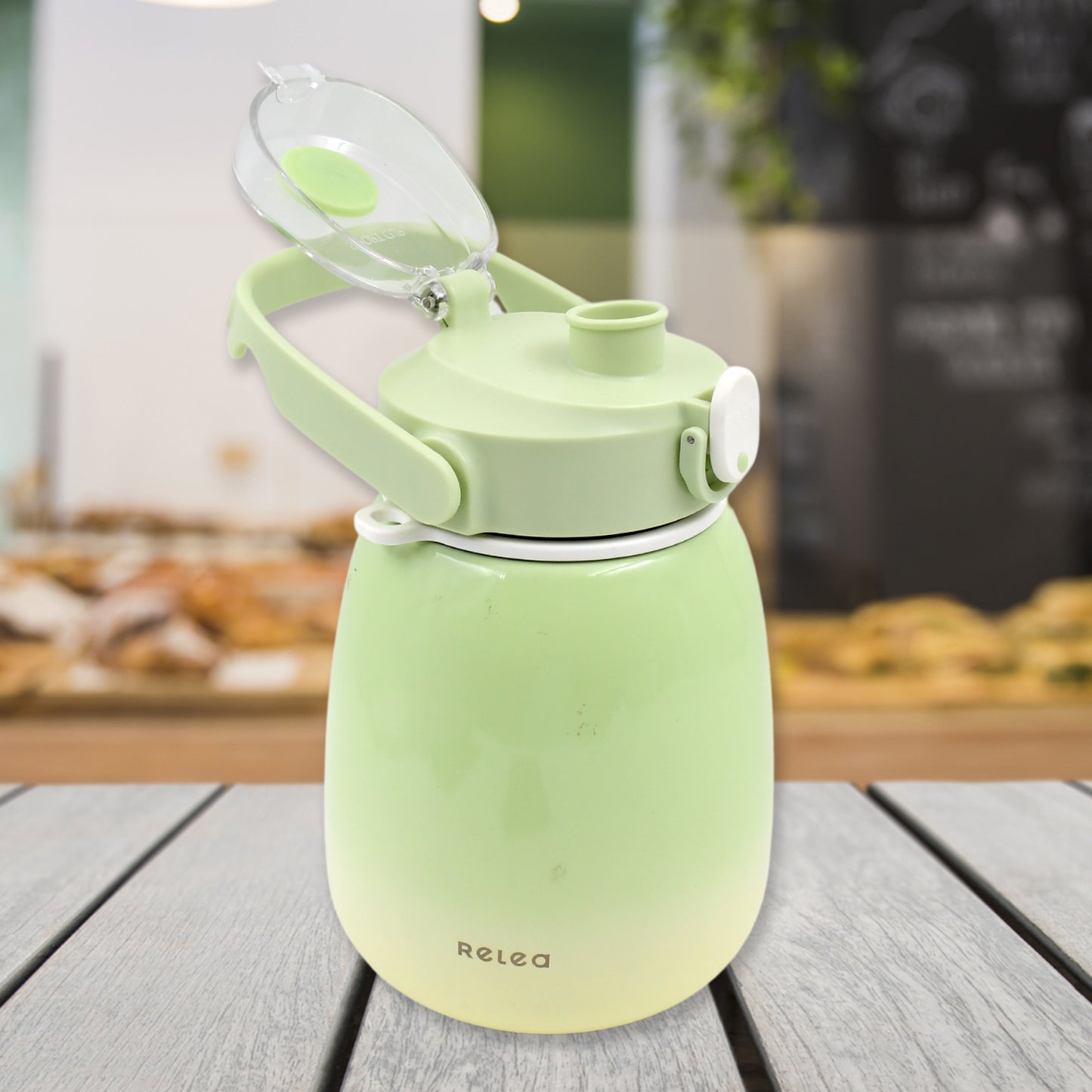 Stainless Steel Mug  Bottle Vacuum Insulated Cup With Handle (1200 Ml) - Happy Price - Image 3
