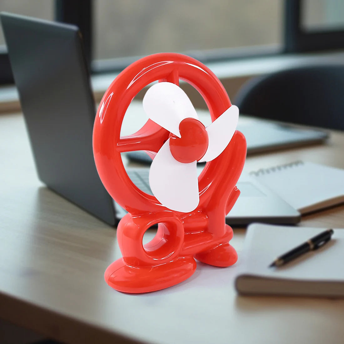 Cart Shape Mini Fan Usb Powered Portable Usb Mini Cooling Fan (Battery Not Include) - Happy Price - Image 3
