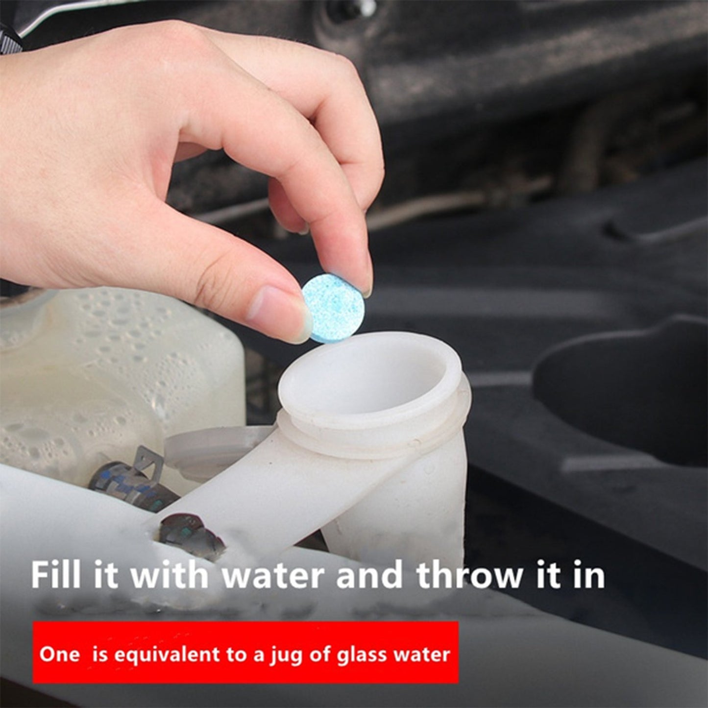 Car Wiper Detergent Effervescent Tablets Washer - Happy Price - Image 4