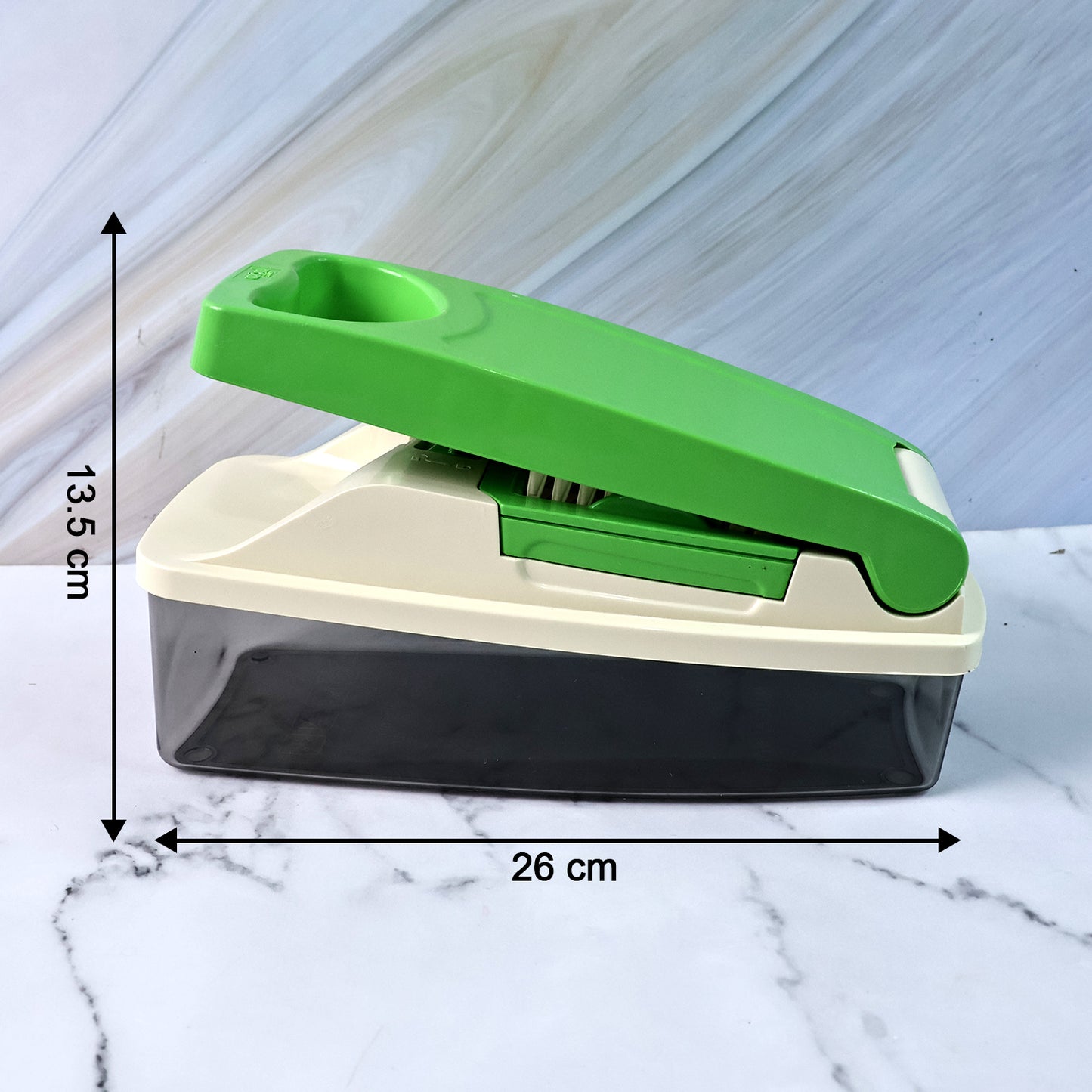 Supermom Quick Nicer Dicer  Multipurpose Vegetable  Fruit Chopper - Happy Price - Image 3
