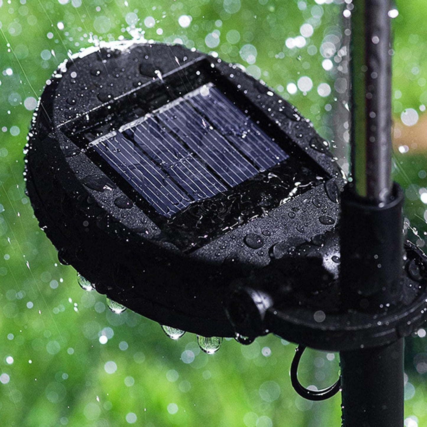 2 Pc Solar Dandelion Garden Lights - Multicolor LED Outdoor Decor - Happy Price - Image 3